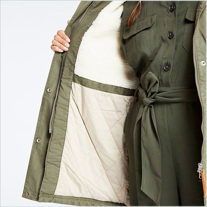  TIMBER Womens Mt. Kelsey Fleece-Lined Parka