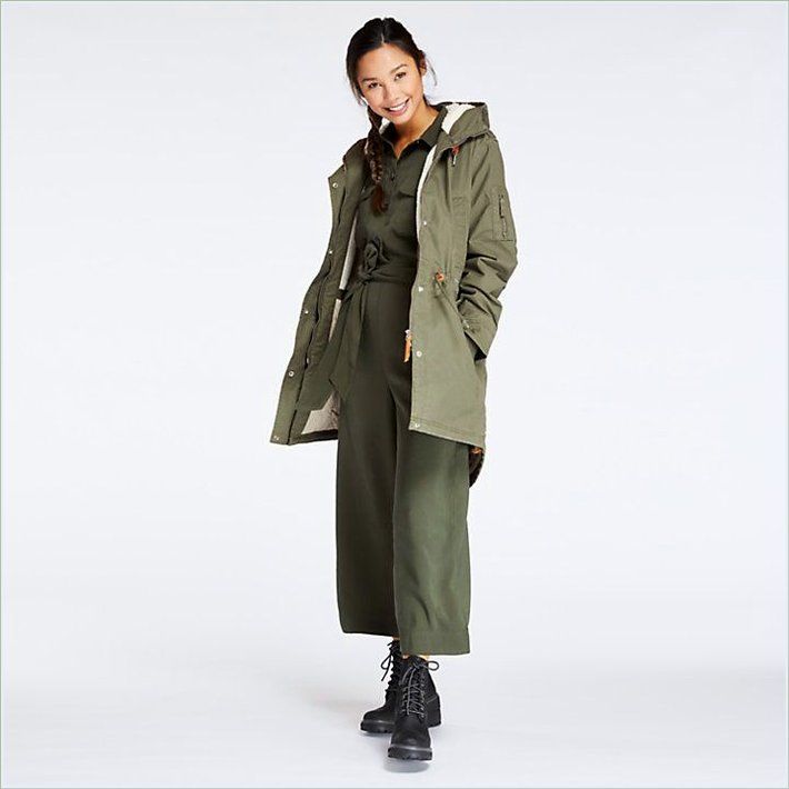  TIMBER Womens Mt. Kelsey Fleece-Lined Parka