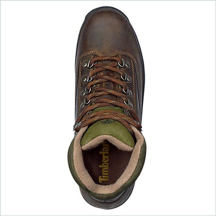  TIMBER Mens Classic Leather Euro Hiker Boots