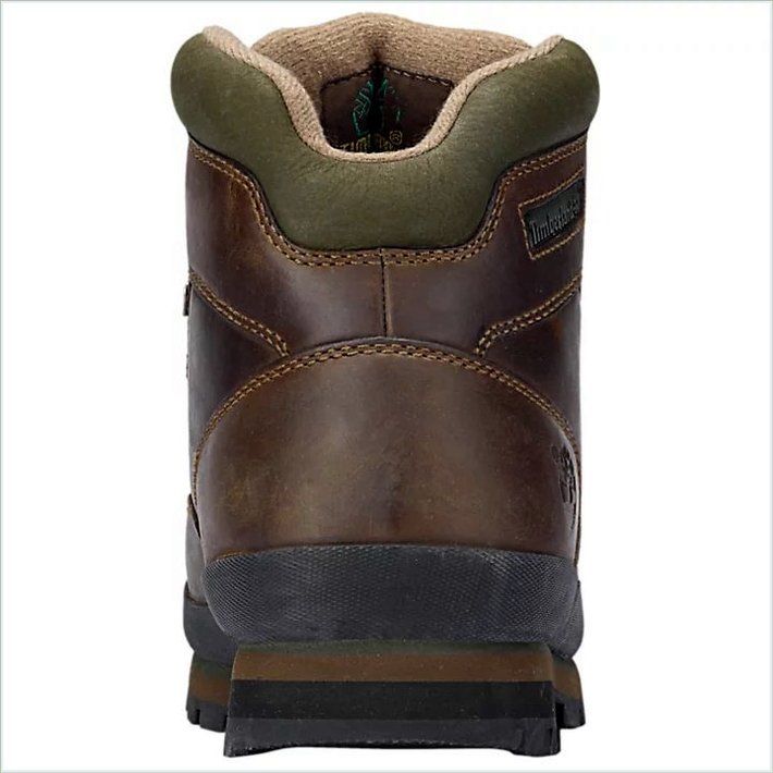  TIMBER Mens Classic Leather Euro Hiker Boots