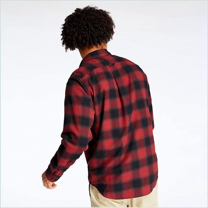  TIMBER Mens Nashua River Midweight Flannel Shirt