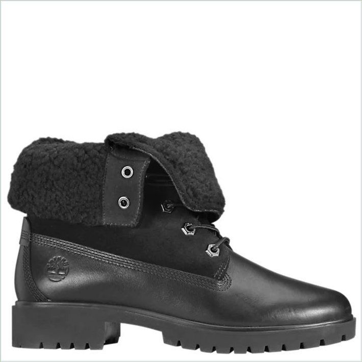  TIMBER Womens Jayne Waterproof Fleece Fold-Down Boots