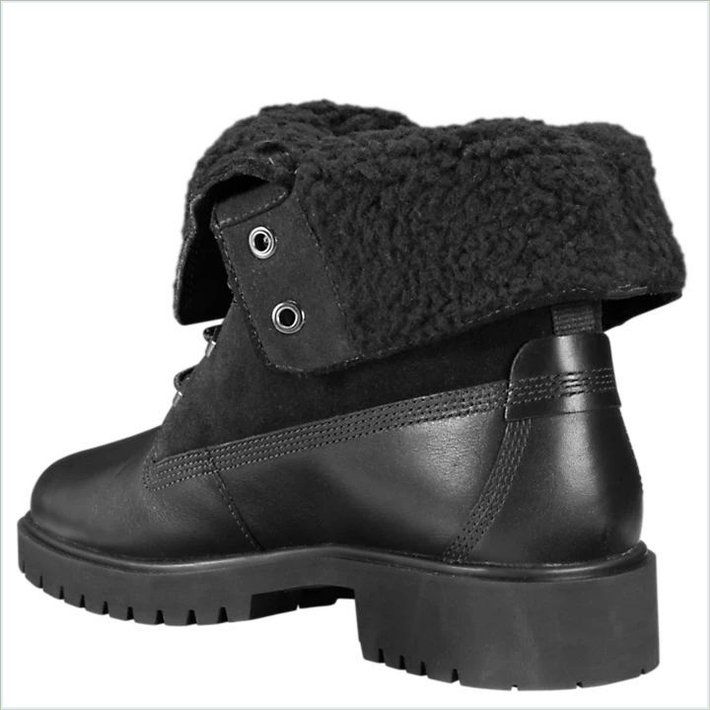  TIMBER Womens Jayne Waterproof Fleece Fold-Down Boots