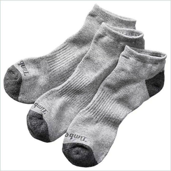  TIMBER Mens Essential No-Show Socks (3-Pack)