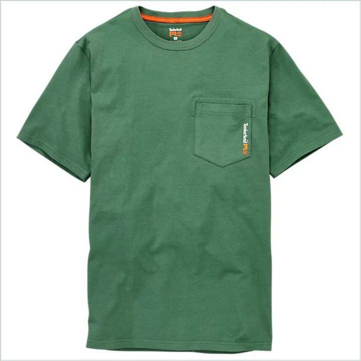  TIMBER PRO Mens Short Sleeve Base Plate Wicking T-Shirt