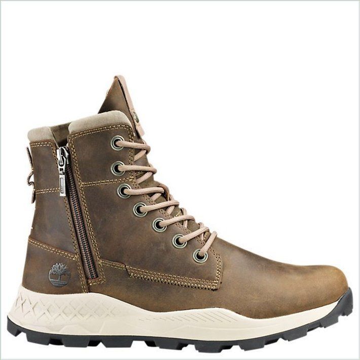  TIMBER Mens Brooklyn Side-Zip Sneaker Boots