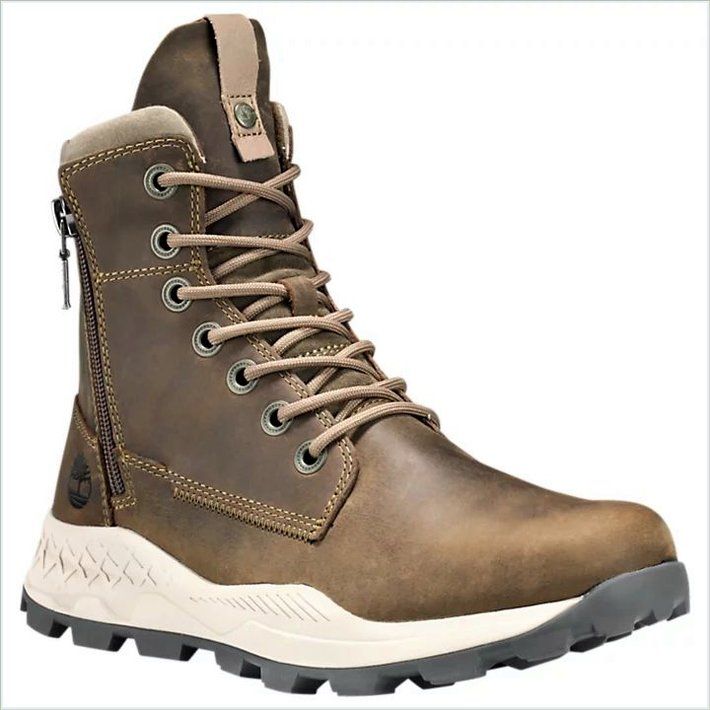  TIMBER Mens Brooklyn Side-Zip Sneaker Boots