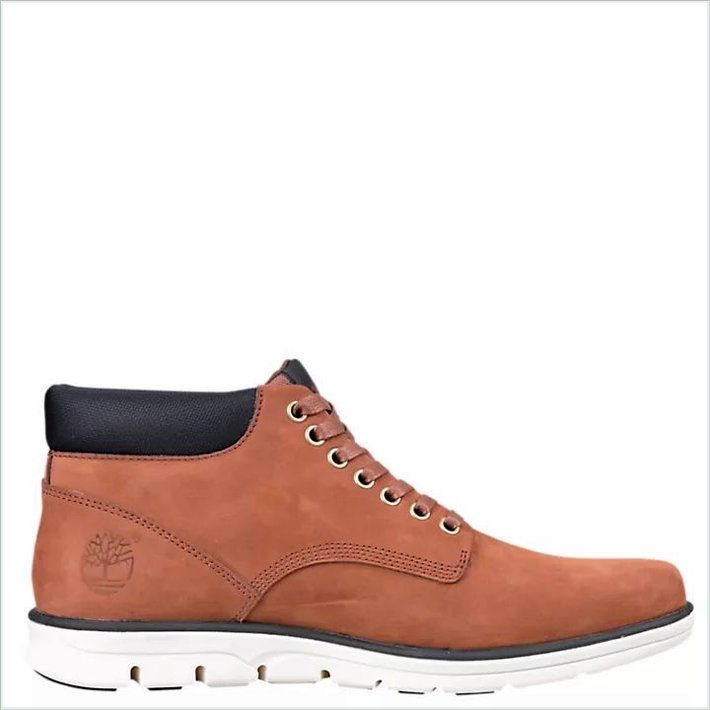  TIMBER Mens Bradstreet Leather Chukka Sneaker Boots