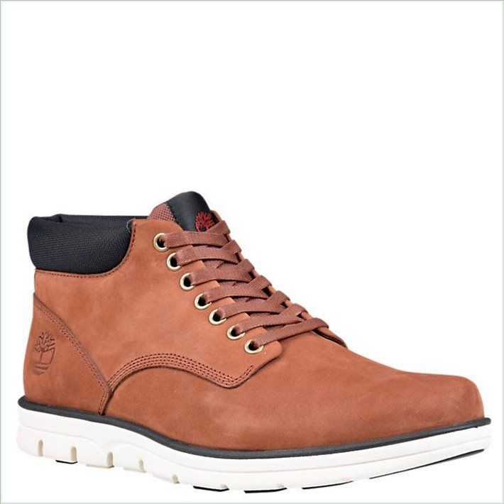  TIMBER Mens Bradstreet Leather Chukka Sneaker Boots