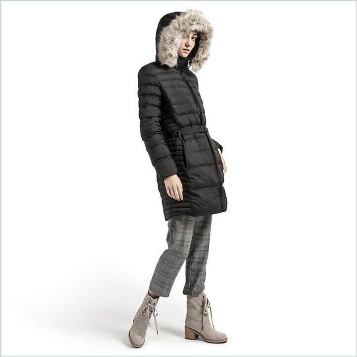  TIMBER Womens Long Quilted Jacket