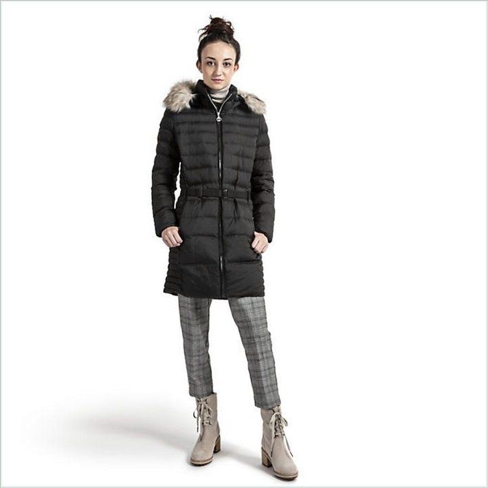  TIMBER Womens Long Quilted Jacket