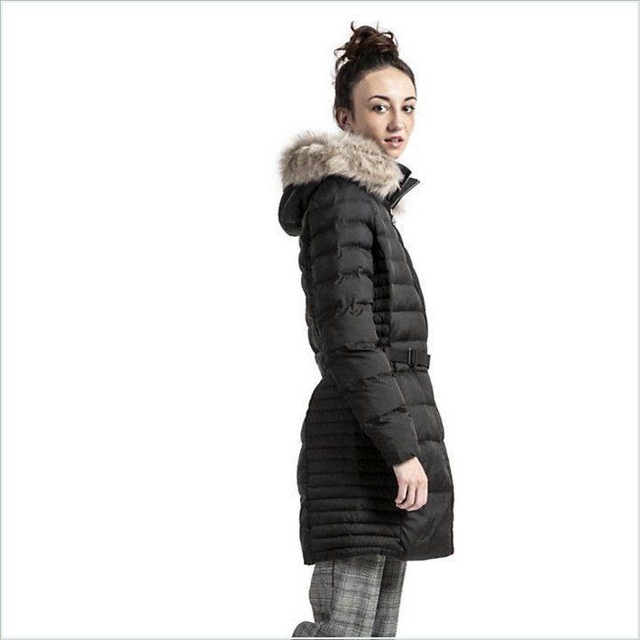  TIMBER Womens Long Quilted Jacket