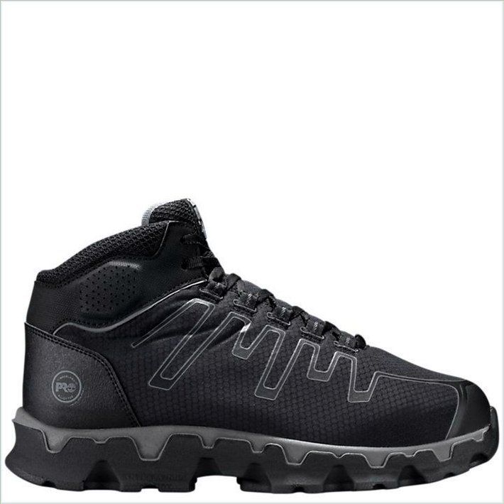  TIMBER PRO Mens Powertrain Mid Alloy Toe EH Work Shoes