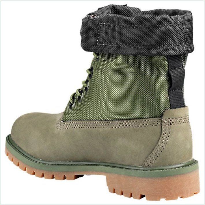  TIMBER Junior Mixed-Media Gaiter Boots