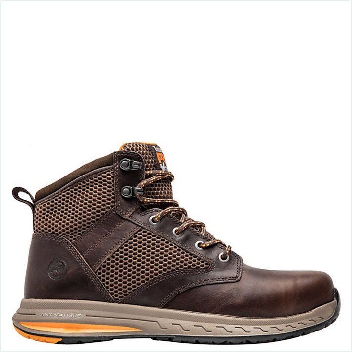  TIMBER PRO Mens Drivetrain Comp Toe Mid Boots