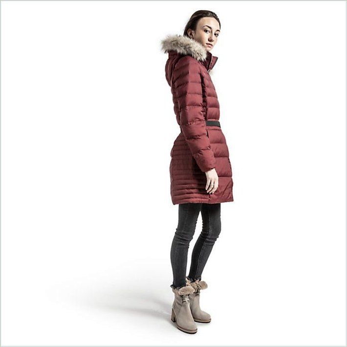  TIMBER Womens Long Quilted Jacket