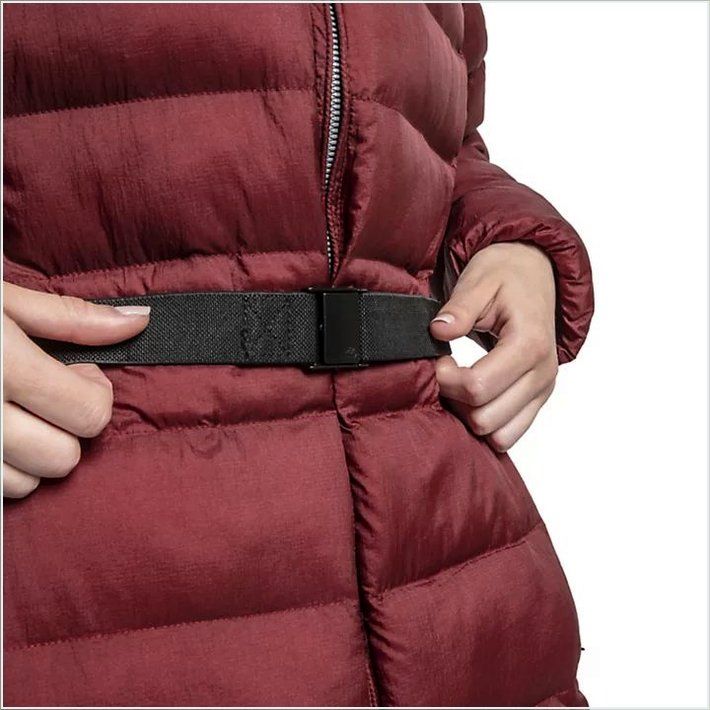  TIMBER Womens Long Quilted Jacket