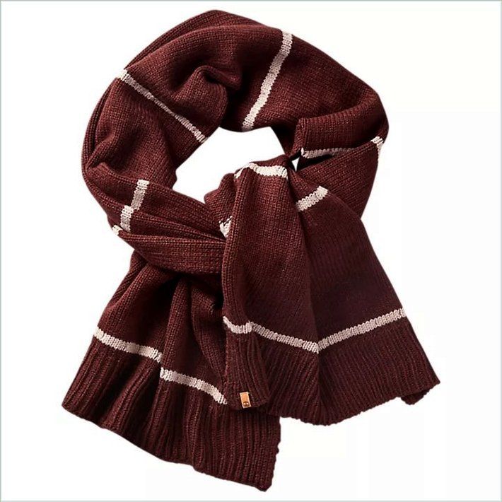  TIMBER Striped Knit Winter Scarf