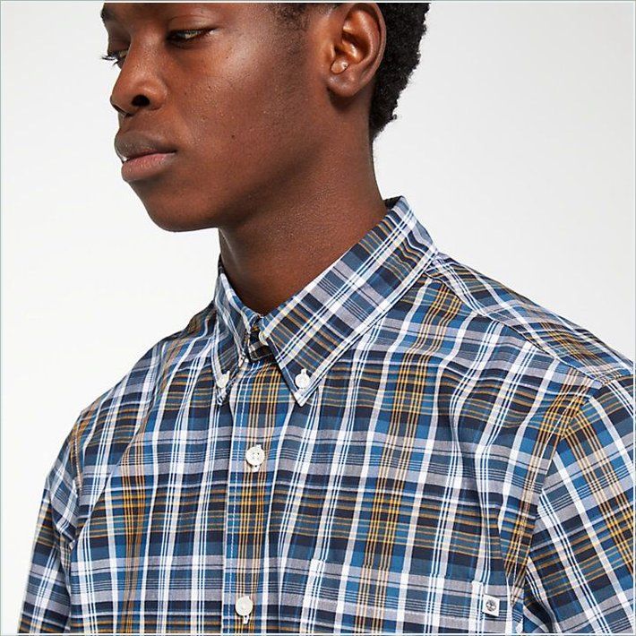  TIMBER Mens Indian River Madras Shirt