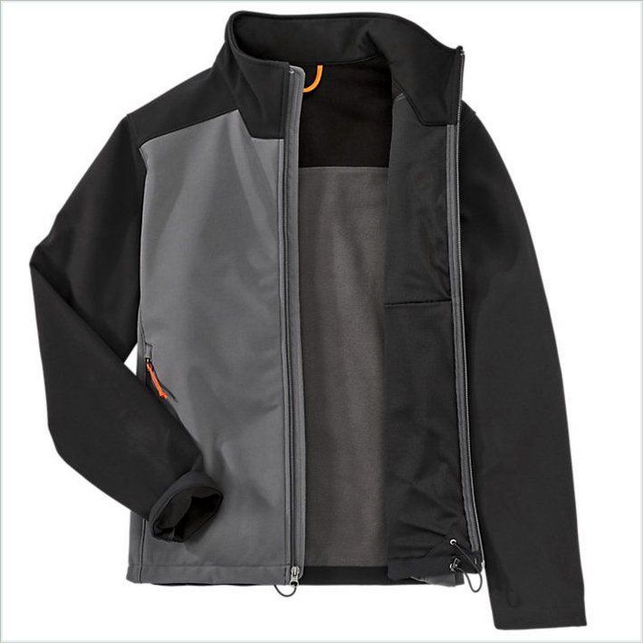  TIMBER PRO Mens Power Zip Windproof Softshell Jacket