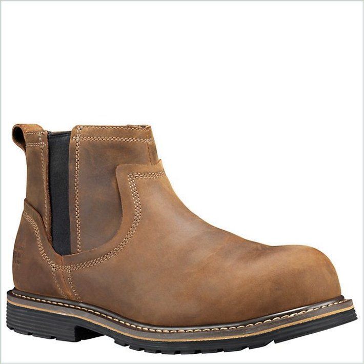  TIMBER PRO Mens Millworks Chelsea Comp Toe Boots