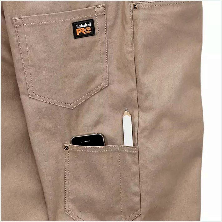  TIMBER PRO Mens Gridflex Basic Canvas Work Pant