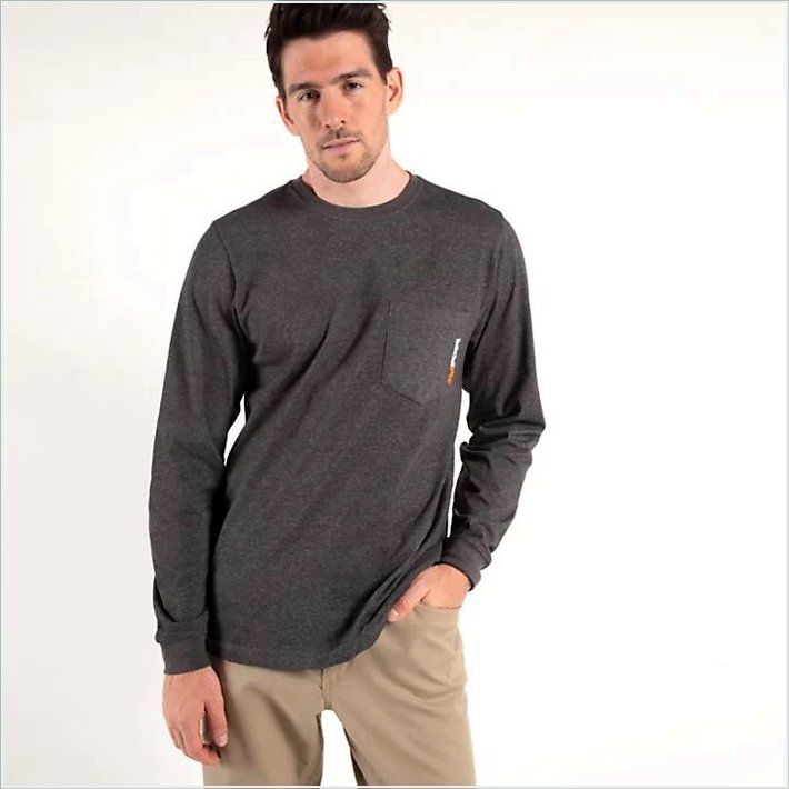  TIMBER PRO Mens Long Sleeve Base Plate Wicking T-Shirt