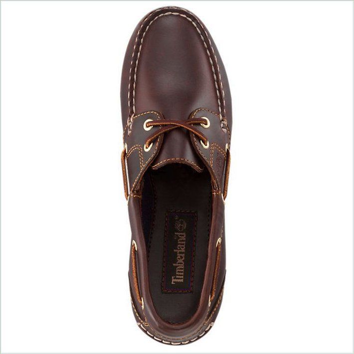  TIMBER Womens Classic Amherst 2-Eye Boat Shoes