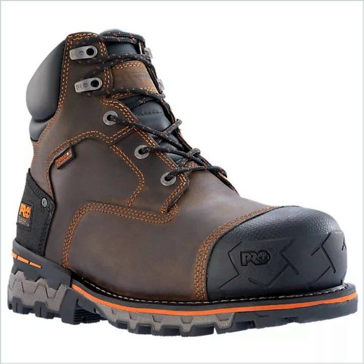  TIMBER PRO Mens Boondock 6" Comp Toe Work Boots