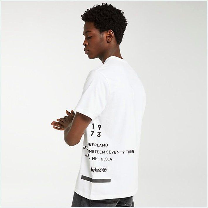  TIMBER Mens Reflective Side Graphic T-Shirt