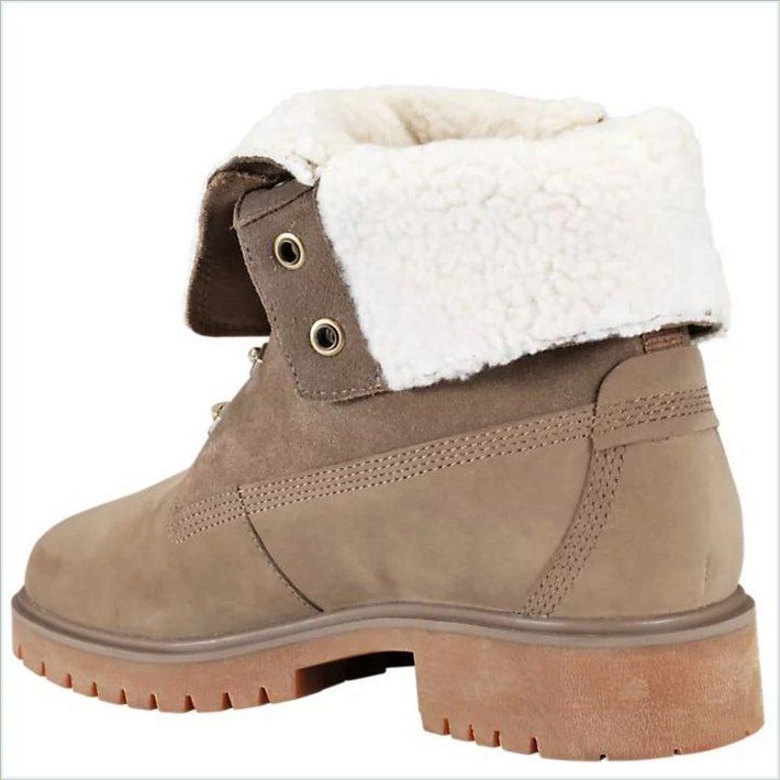  TIMBER Womens Jayne Waterproof Fleece Fold-Down Boots