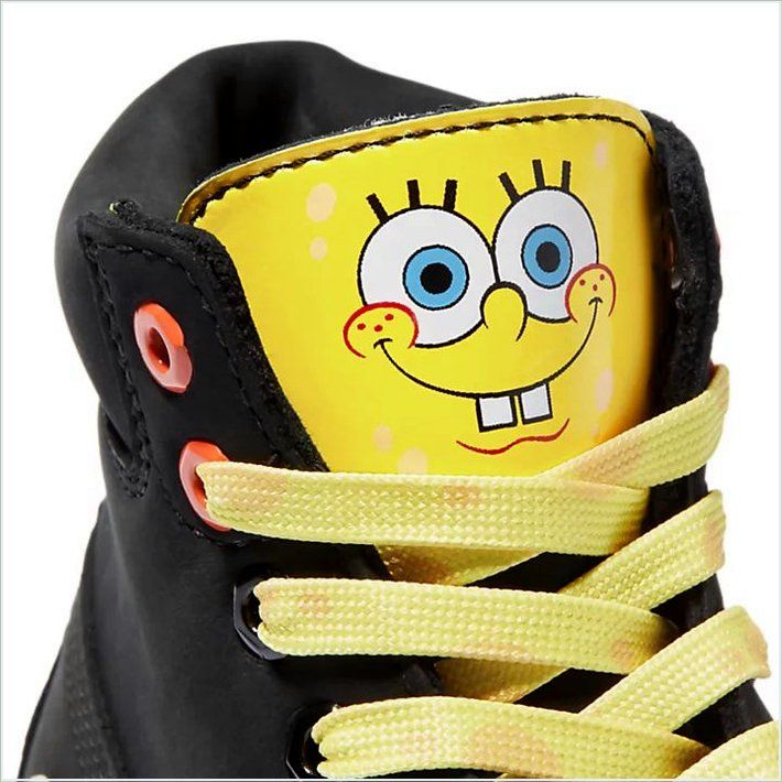  TIMBER Youth SpongeBob SquarePants X TIMBER 6-Inch Waterproof Boots