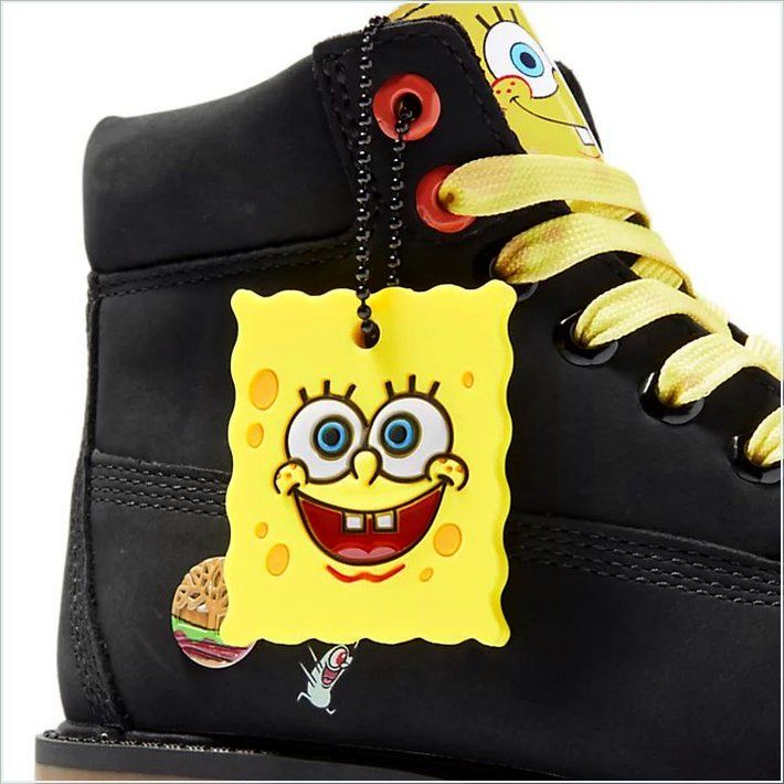  TIMBER Youth SpongeBob SquarePants X TIMBER 6-Inch Waterproof Boots