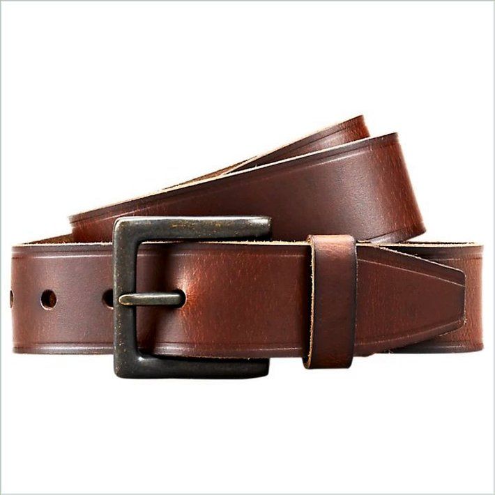  TIMBER Mens Essential Leather Belt