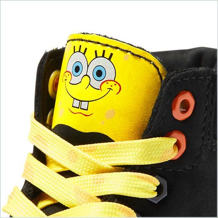  TIMBER Toddler SpongeBob SquarePants X TIMBER 6-Inch Waterproof Boots