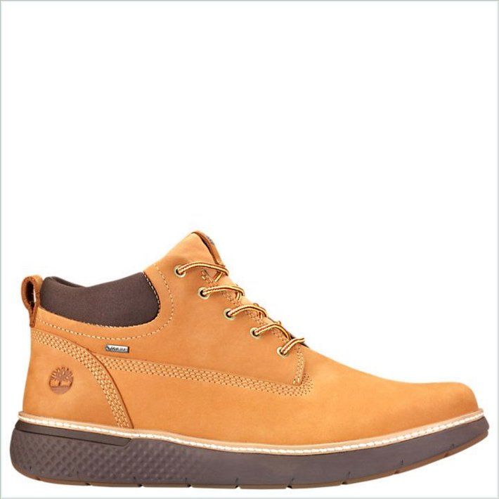  TIMBER Mens Cross Mark Waterproof Chukka Shoes