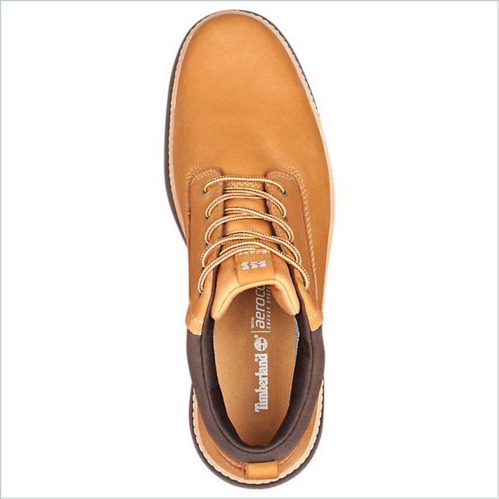  TIMBER Mens Cross Mark Waterproof Chukka Shoes