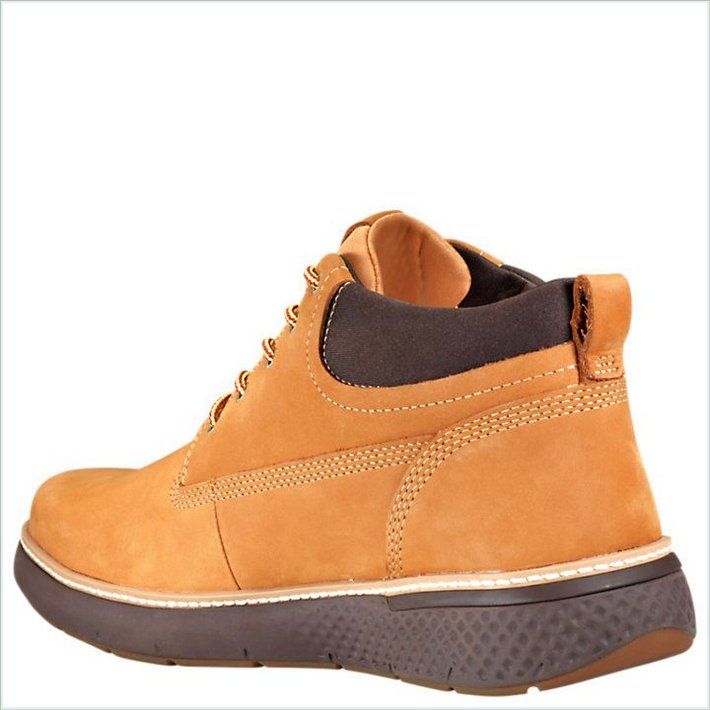  TIMBER Mens Cross Mark Waterproof Chukka Shoes