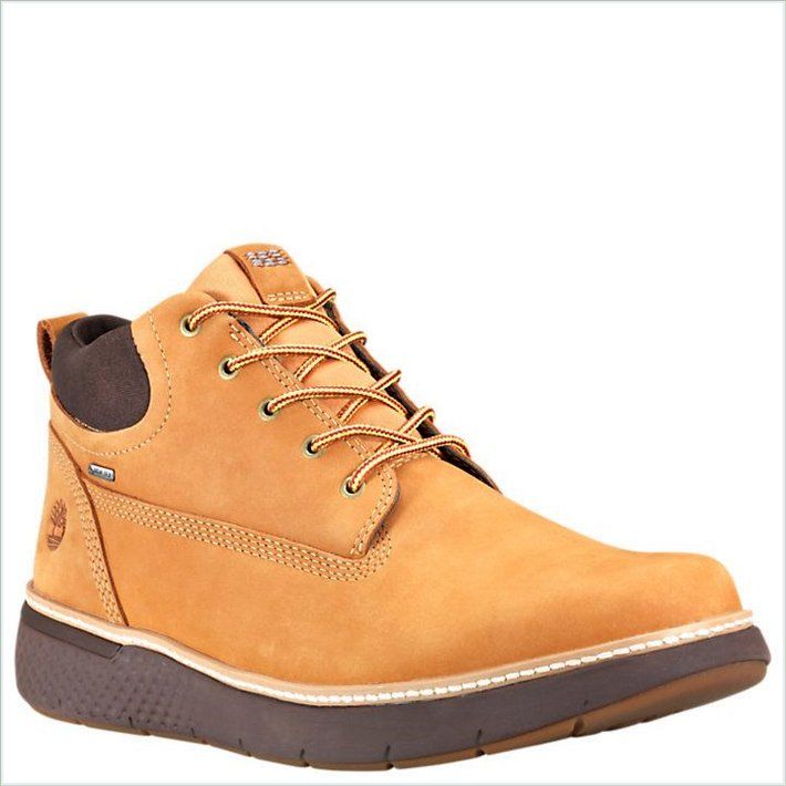  TIMBER Mens Cross Mark Waterproof Chukka Shoes