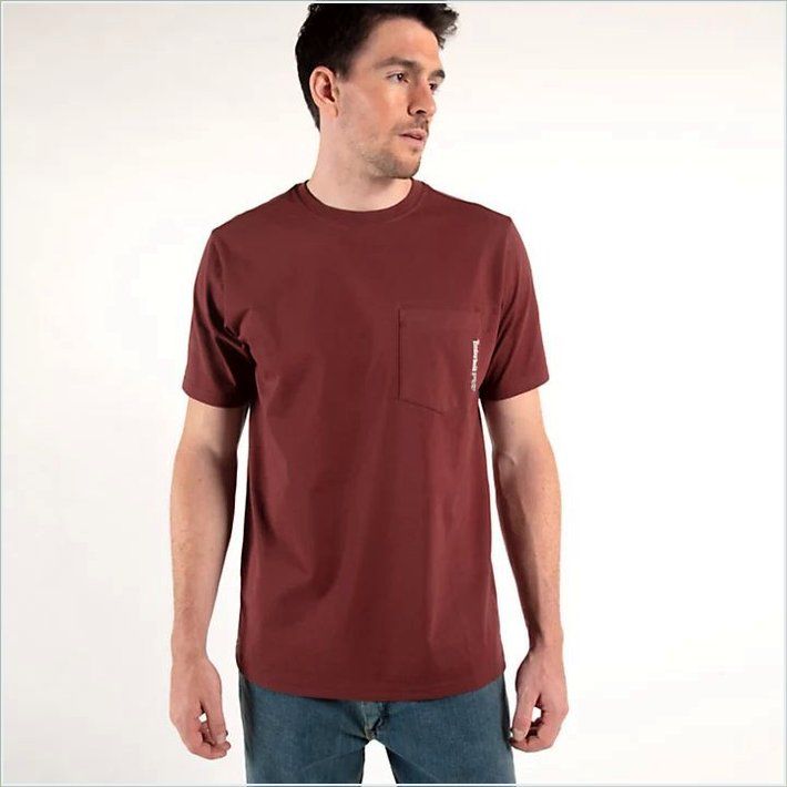  TIMBER PRO Mens Short Sleeve Base Plate Wicking T-Shirt