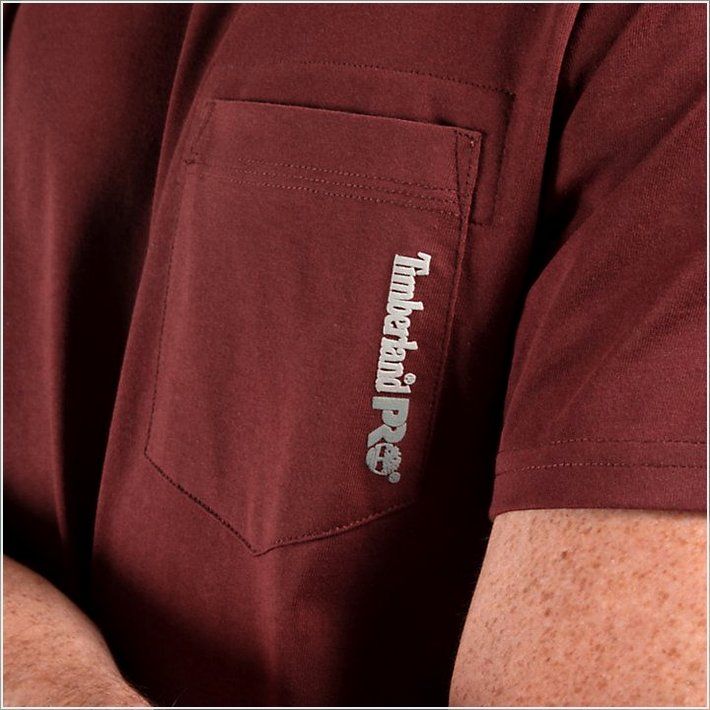  TIMBER PRO Mens Short Sleeve Base Plate Wicking T-Shirt