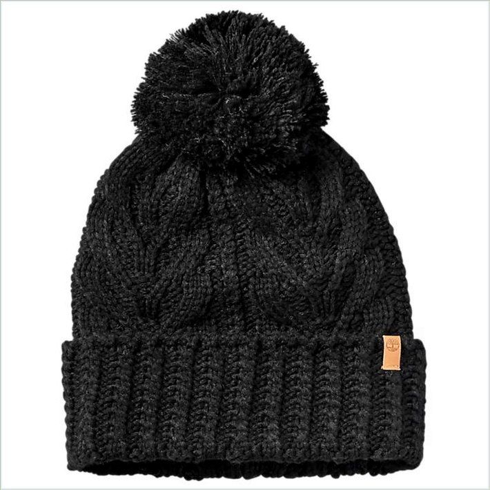  TIMBER Womens Essential Cable-Knit Winter Beanie