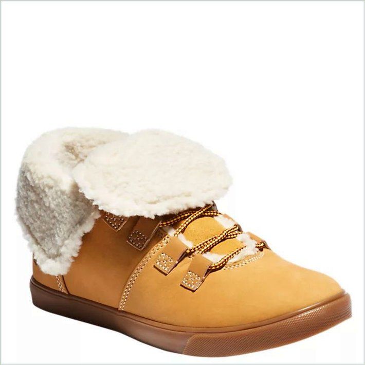  TIMBER Womens Dausette Fleece Fold-Down Boots