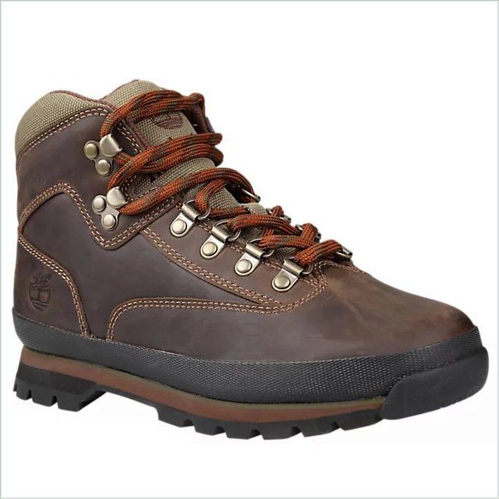  TIMBER Womens Leather Euro Hiker Boots