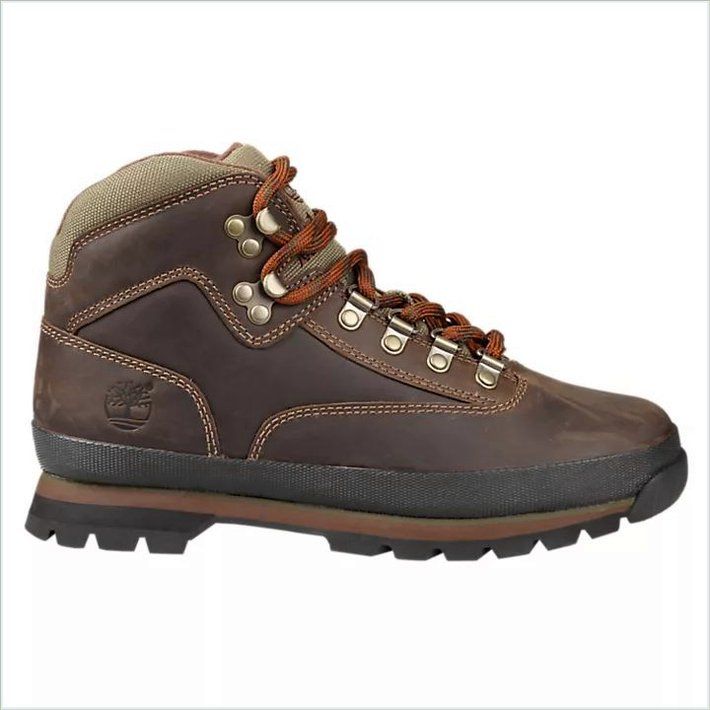  TIMBER Womens Leather Euro Hiker Boots