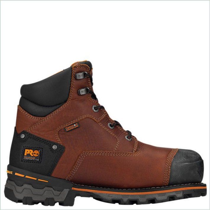  TIMBER PRO Mens Boondock 6" Comp Toe Work Boots