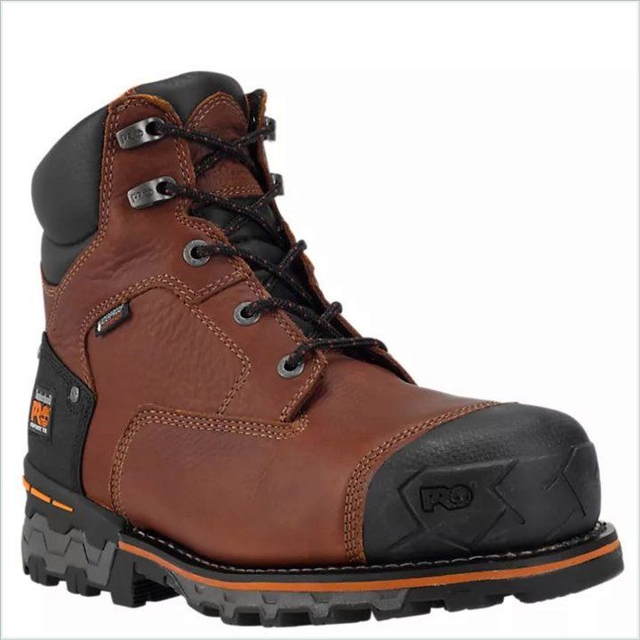  TIMBER PRO Mens Boondock 6" Comp Toe Work Boots