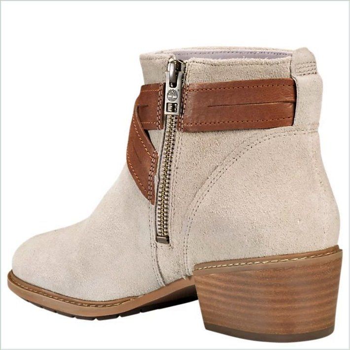  TIMBER Womens Sutherlin Bay Cross-Strap Ankle Boots