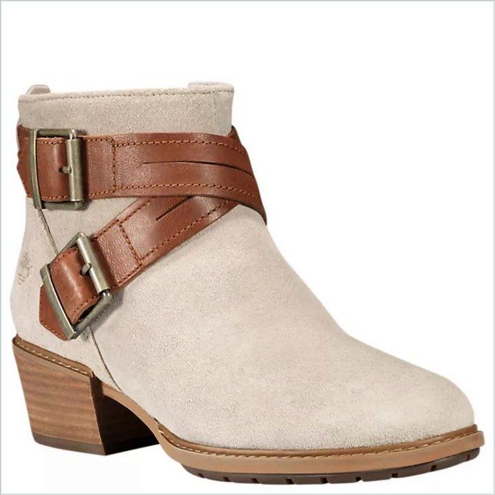  TIMBER Womens Sutherlin Bay Cross-Strap Ankle Boots