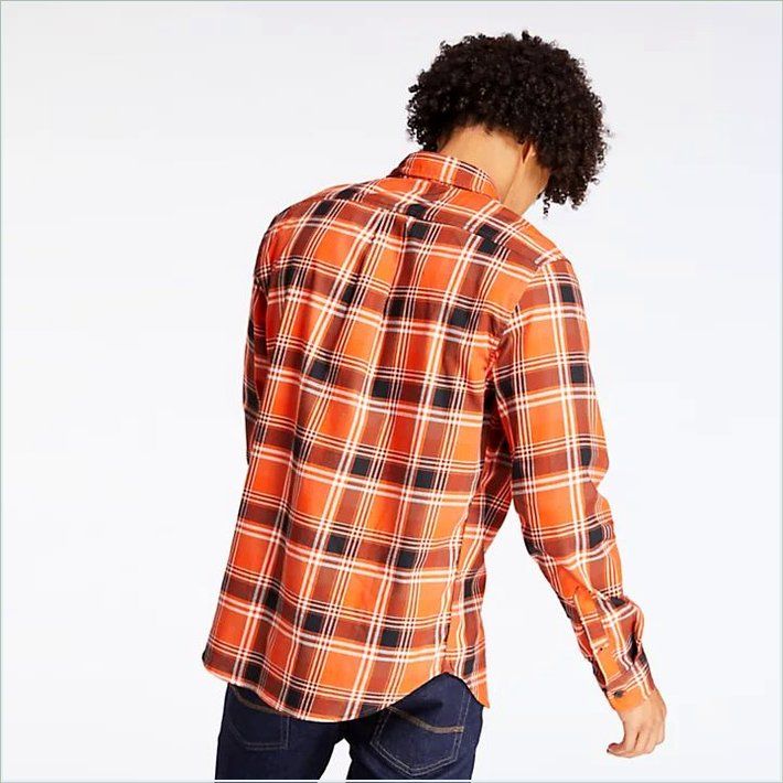  TIMBER Mens Back River Lightweight Plaid Shirt